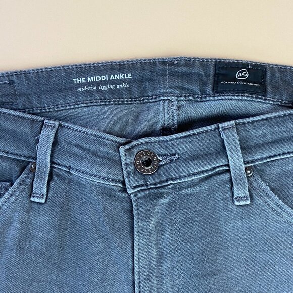 AG Adriano Goldschmied The Middi Ankle Jeans - Size 27 - Picture 2 of 10